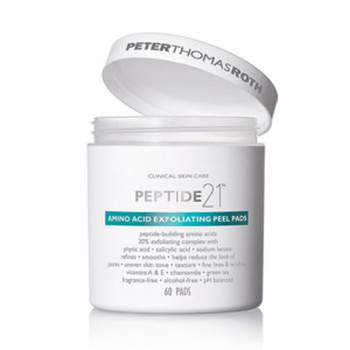 Peter Thomas Roth Peptide 21 Amino Acid Exfoliating Peel Pads - 60 pads bottle
